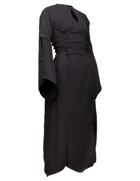 Robe médiévale en coton modèle...