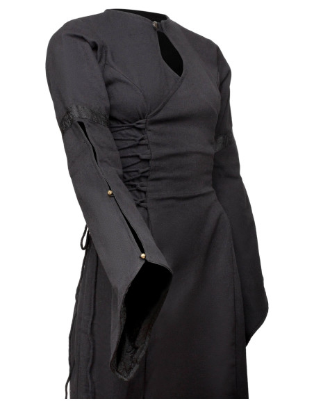 Robe médiévale en coton modèle...