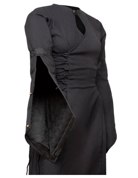 Robe médiévale en coton modèle...