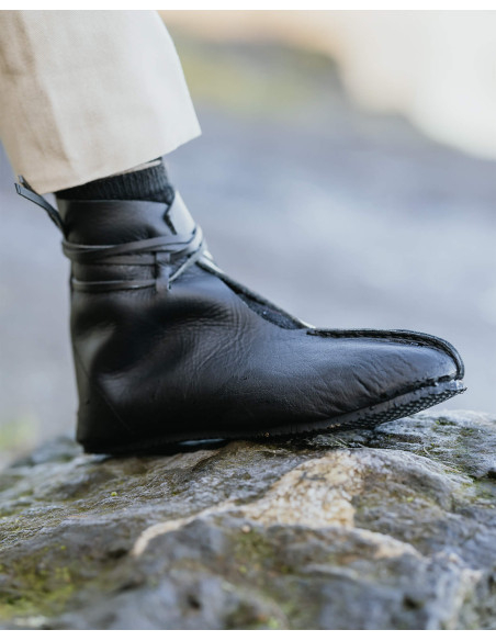 Bottes médiévales en cuir modèle...