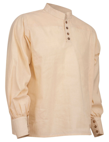 Chemise médiévale en coton modèle...