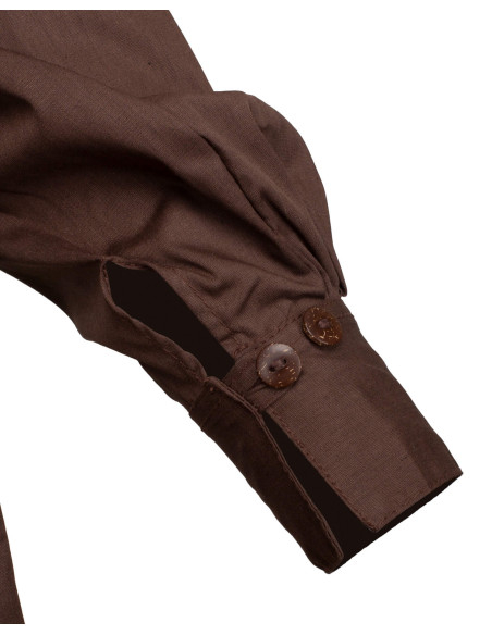 Chemise médiévale en coton modèle...