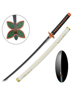 Katana led non officiel Shinobu Kochou fourreau blanc,...