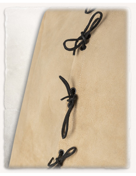 Veste médiévale en daim modèle Tilly,...