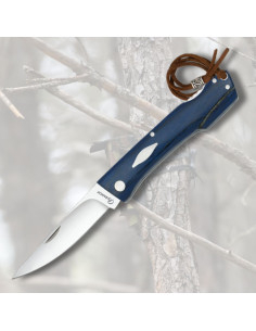 Couteau de chasse Albainox, stamina bleue (18,8 cm.)