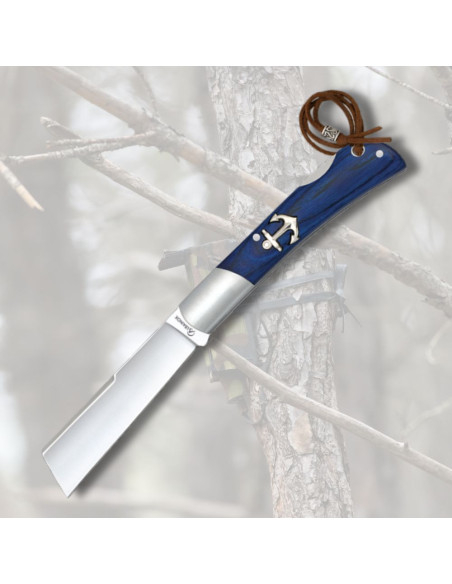 Couteau Albainox lame à pointe coupée...