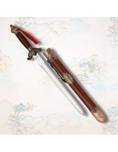 Dague chino décorative modèle Yin Yang