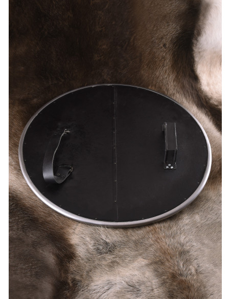 Bouclier viking en bois, 56 cm.