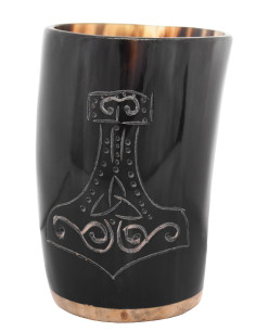 Tasse Viking Mjölnir en corne
