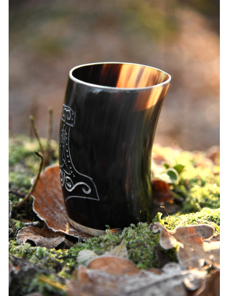 Tasse Viking Mjölnir en corne