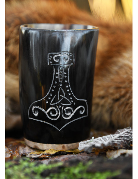 Tasse Viking Mjölnir en corne