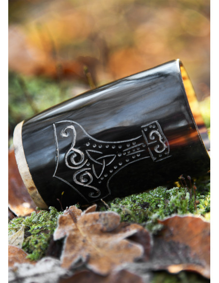 Tasse Viking Mjölnir en corne
