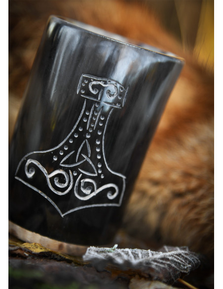 Tasse Viking Mjölnir en corne