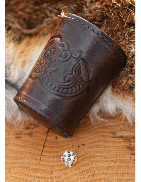 Dé de Viking fait en os, 1 unité