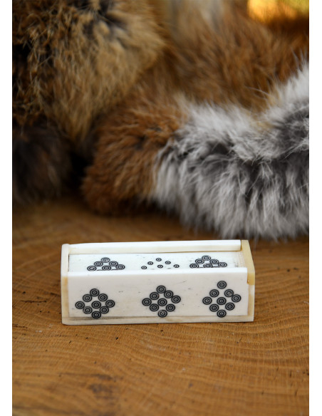 Cajita Vikinga faite en os