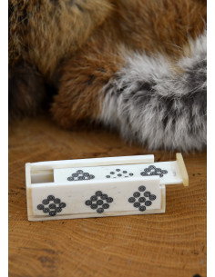 Cajita Vikinga faite en os