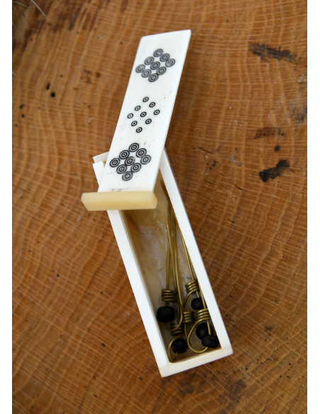 Cajita Vikinga faite en os