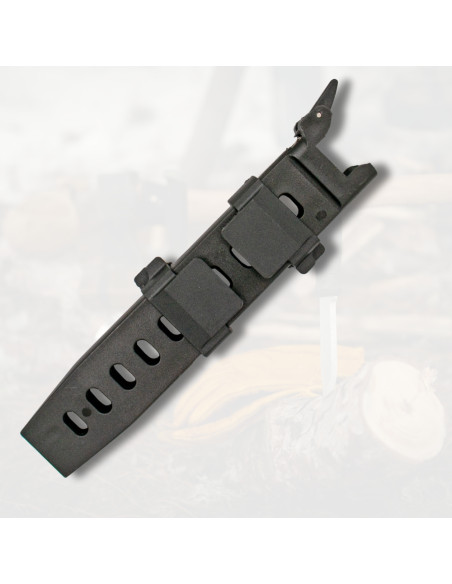 Couteau tactique avec étui PTR (28,8 cm)