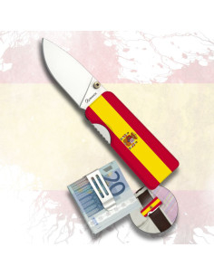 Couteau de poche Albainox drapeau Espagne