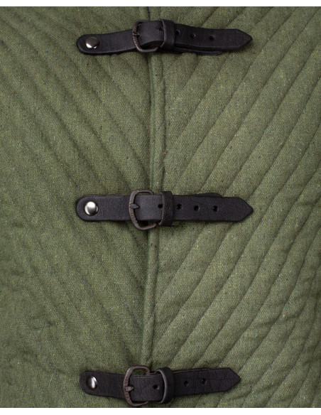 Gambison médiéval en coton modèle...