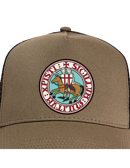 Casquette verte trucker Chevaliers...