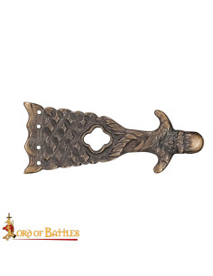 Pack de 5 pointes pour ceinture médiévale en laiton 2