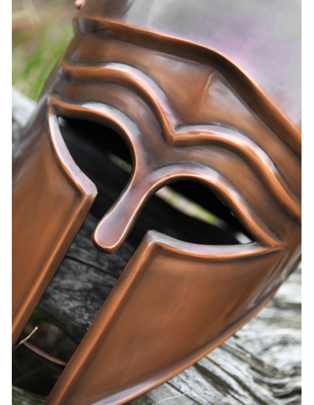 Casque italo-corinthien, finition...