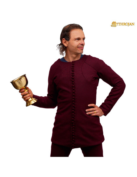 Tunique médiévale en laine modèle...