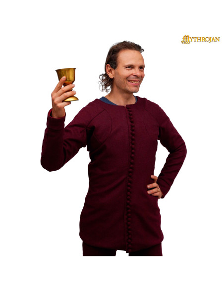 Tunique médiévale en laine modèle...