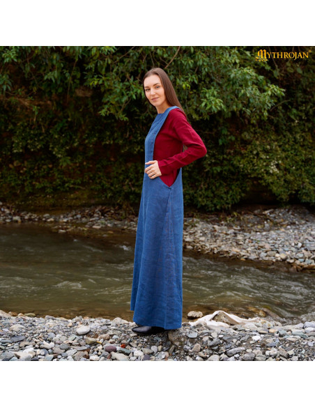 Surveste médiévale en lin sans...