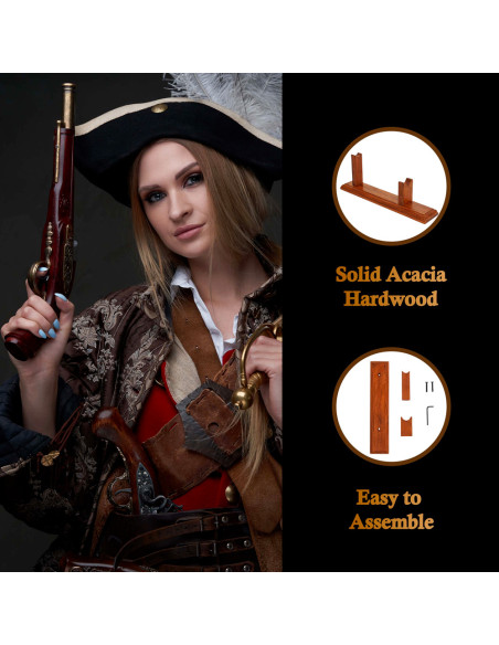 Support médiéval en bois pour...