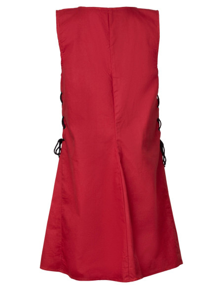 Tabard médiéval Wigand en toile rouge