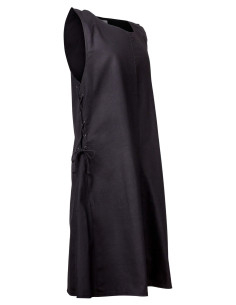 Tabard médiéval Wigand en toile noire 2