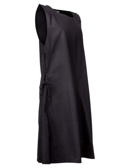 Tabard médiéval Wigand en toile noire