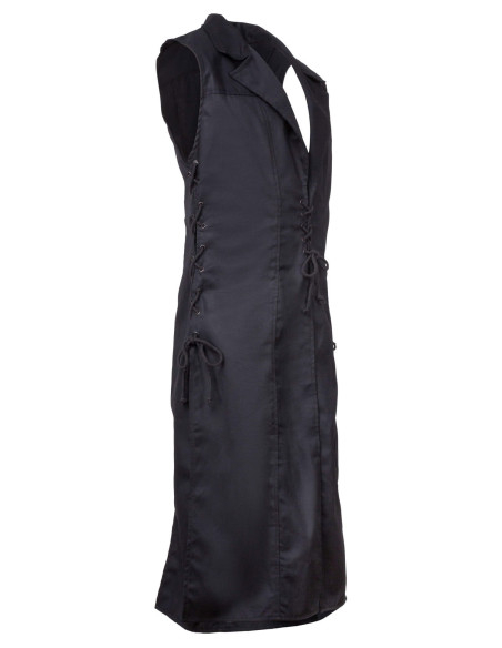 Gilet gothique Hemblock en noir