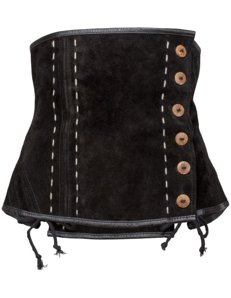 Corselet Estela médiéval en Noir