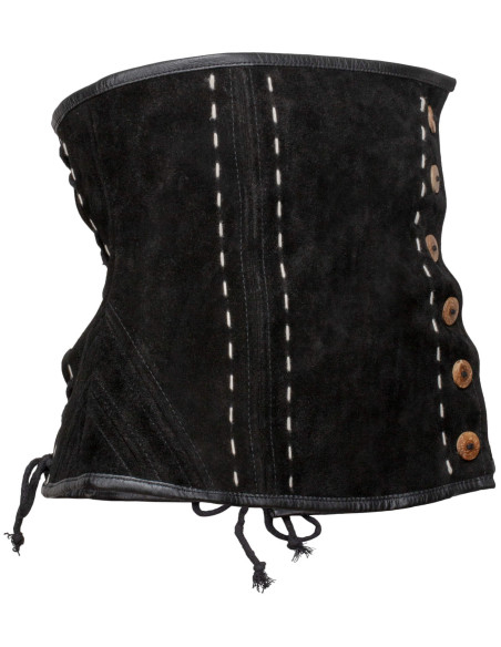 Corselet Estela médiéval en Noir