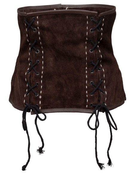 Corselet Estela médiéval en Marron
