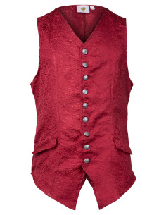 Gilet Ismael des sept mers, en rouge