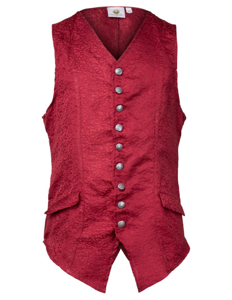 Gilet Ismael des sept mers, en rouge