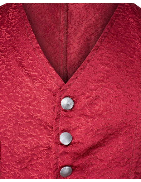 Gilet Ismael des sept mers, en rouge