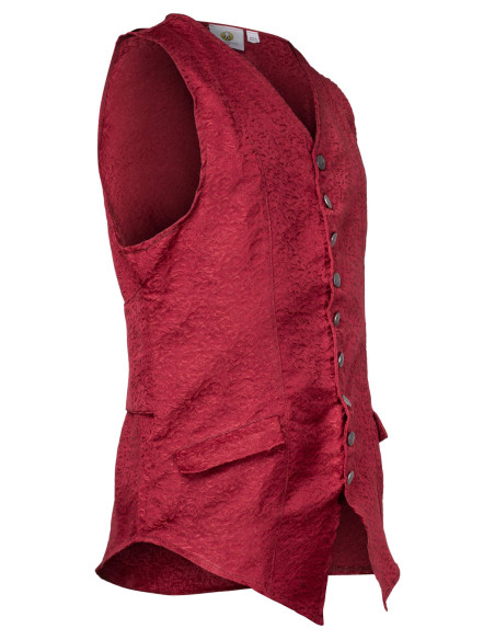 Gilet Ismael des sept mers, en rouge