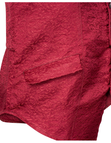 Gilet Ismael des sept mers, en rouge