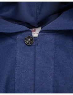 Cape médiévale avec épaulettes, bleu 2