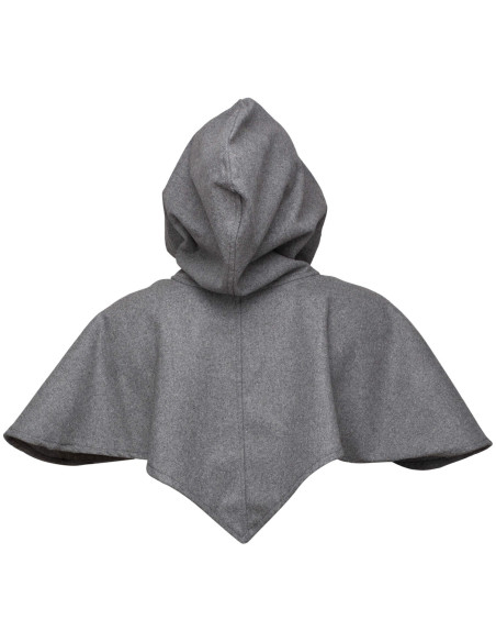 Capuche et couvre-épaule médiéval en...