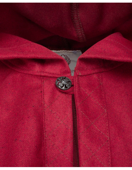 Capuche et couvre-épaules médiéval en...