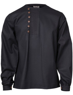 Chemise eslave Tymont en noir