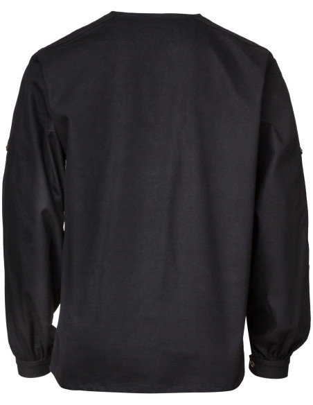 Chemise eslave Tymont en noir