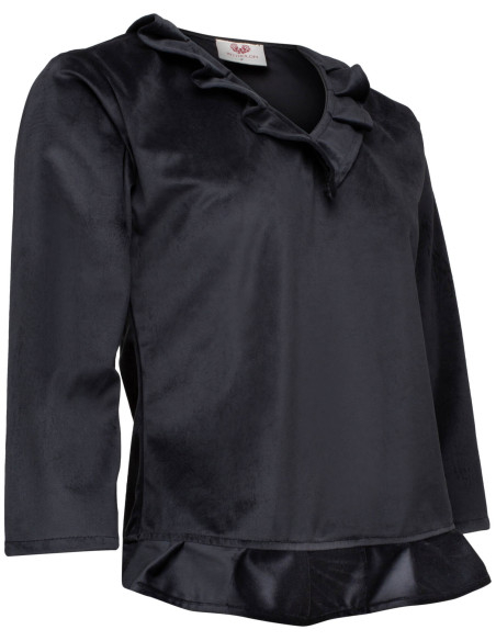 Blouse Renaissance Joséphine en velours