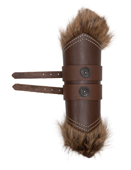 Jambières vikings en cuir modèle...